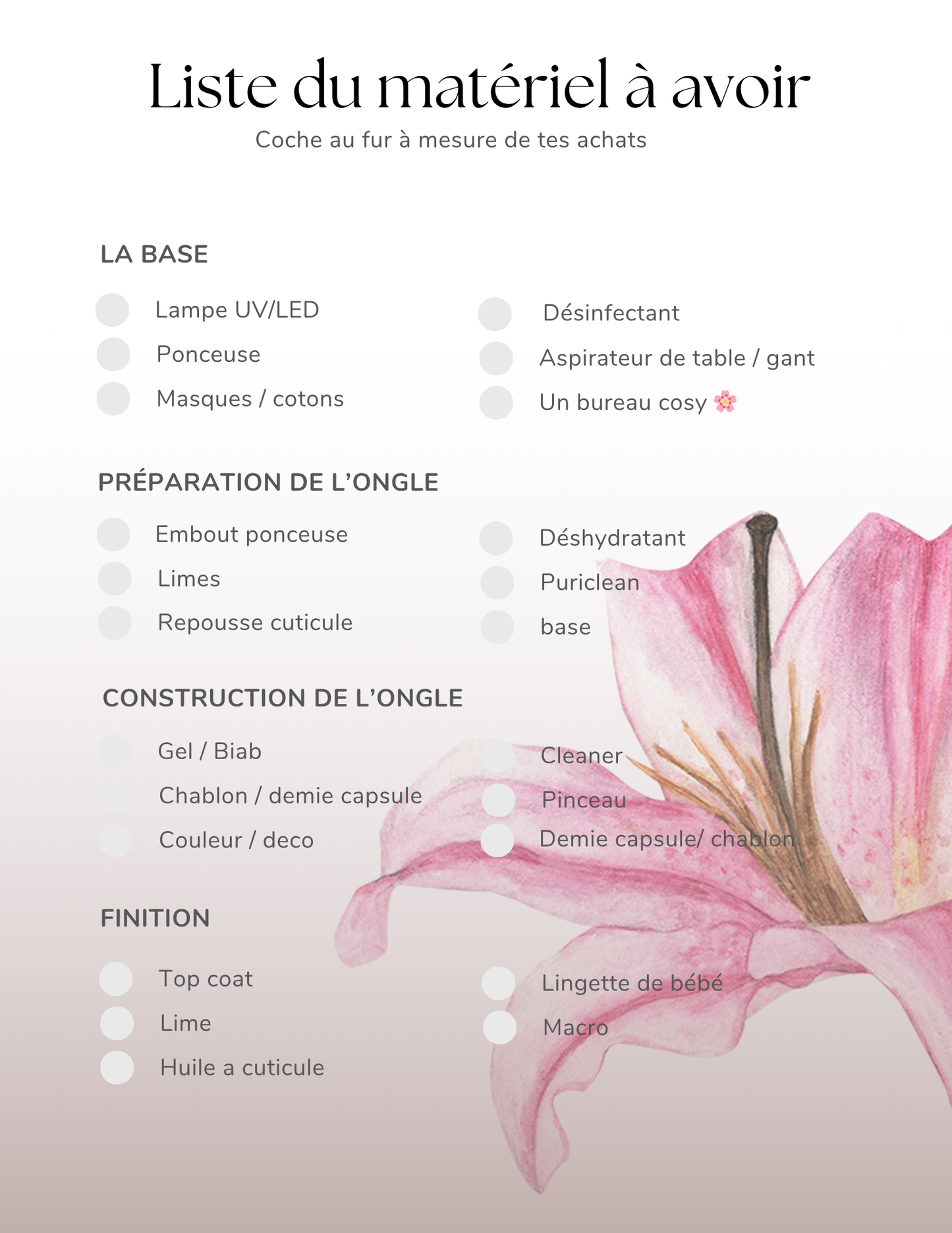 Manucure russe , Gainage et Rallongement